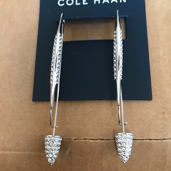 Cole Haan Jewelry - Cole Haan Pave Drop Earrings